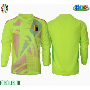 Belgien Målvakt Bortatröja EM 2024 Långärmad